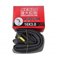 建大16*3.0电动内胎【弯嘴】